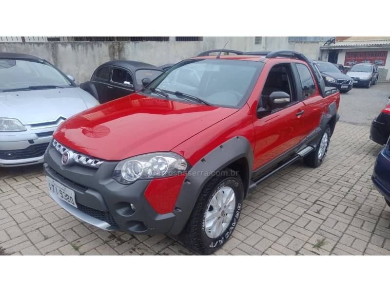 FIAT - STRADA - 2012/2013 - Vermelha - R$ 57.999,00