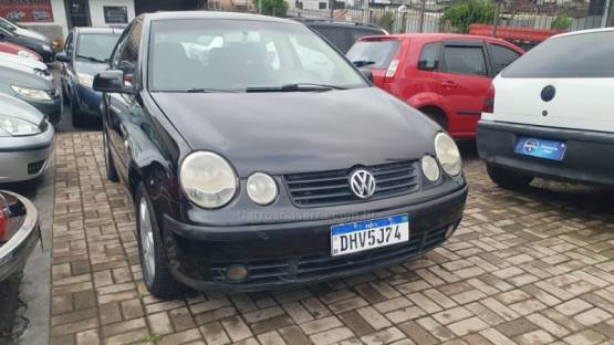 VOLKSWAGEN - POLO - 2003/2003 - Preta - R$ 24.900,00