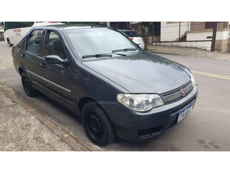 FIAT - SIENA - 2008/2009 - Cinza - R$ 23.999,00