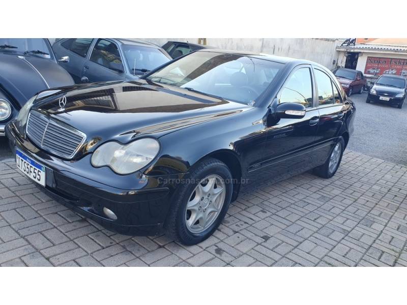 MERCEDES-BENZ - C 180 - 2000/2001 - Preta - R$ 39.999,00
