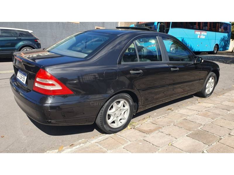 MERCEDES-BENZ - C 180 - 2000/2001 - Preta - R$ 39.999,00